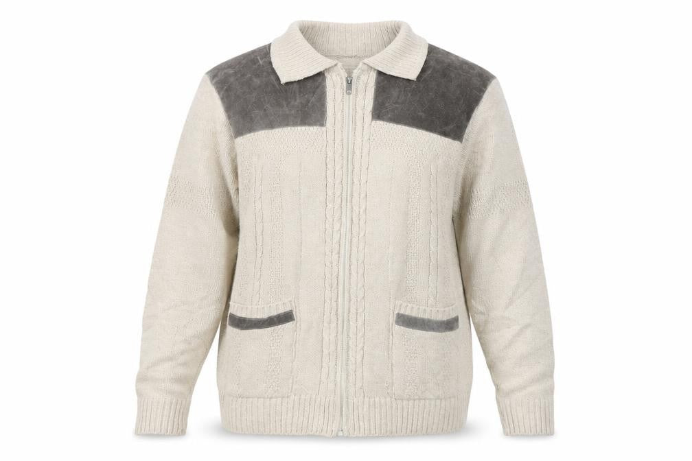 BHS Womens Beige   Full Zip Jumper Size S