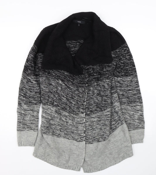 NEXT Womens Grey   Cardigan Jumper Size S