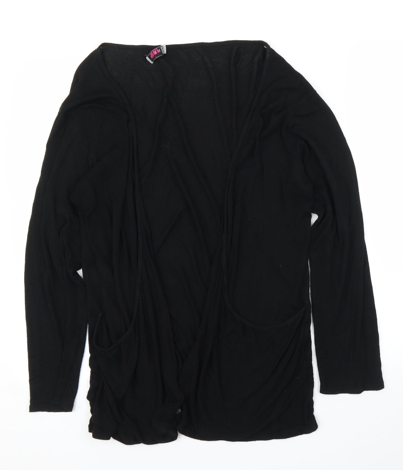 Mega Design Womens Black   Cardigan Jumper Size M