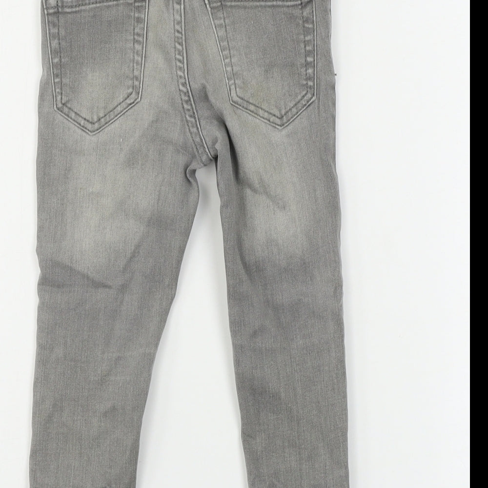 denim co Girls Grey   Skinny Jeans Size 2 Years