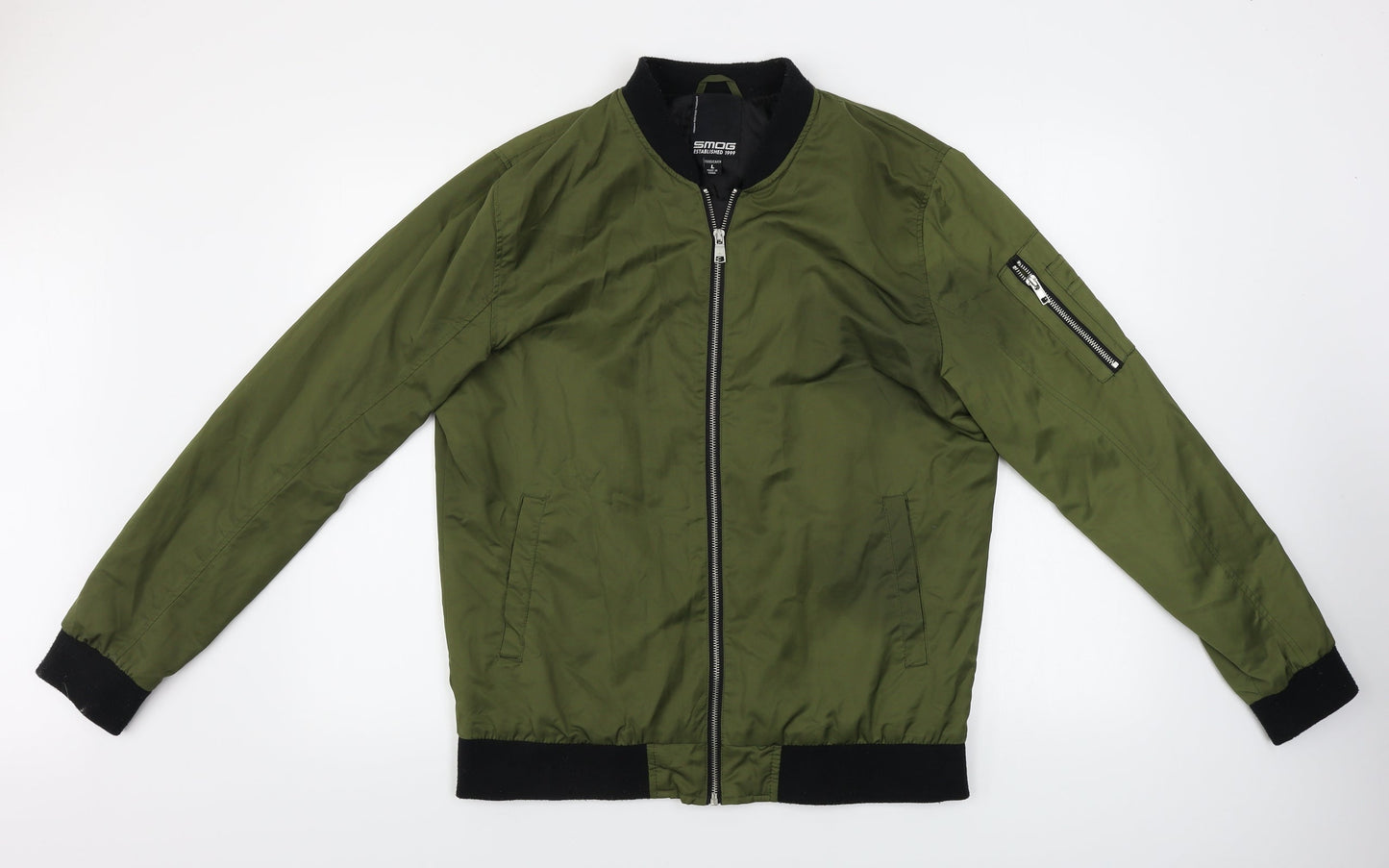 Smog Womens Green   Jacket Coat Size L