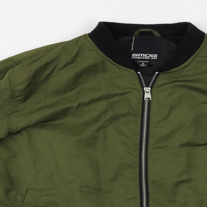 Smog Womens Green   Jacket Coat Size L