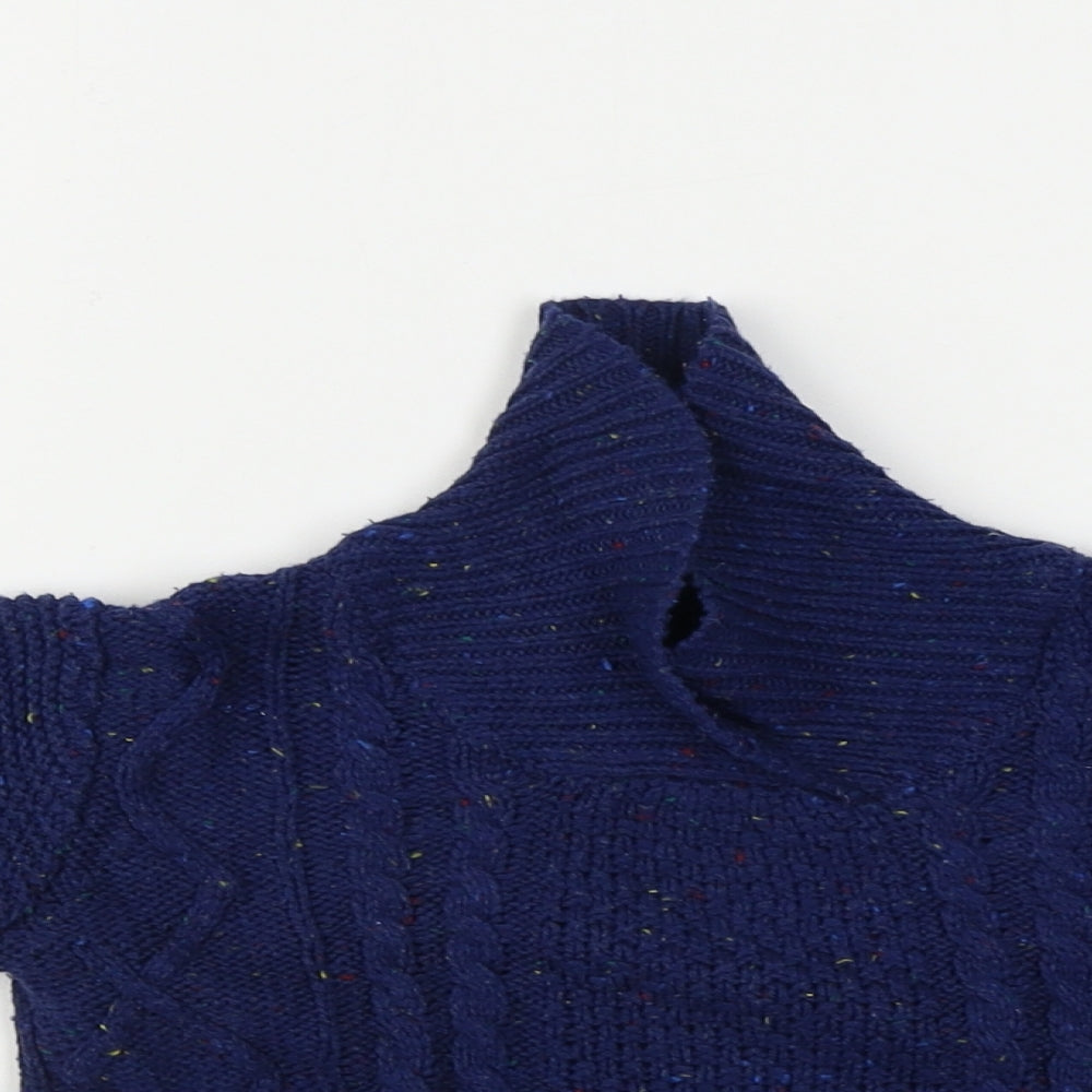 Rebel Boys Blue   Pullover Jumper Size 12-18 Months
