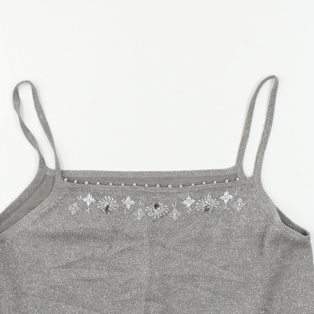 Marks and Spencer  Womens Grey   Basic T-Shirt Size 16