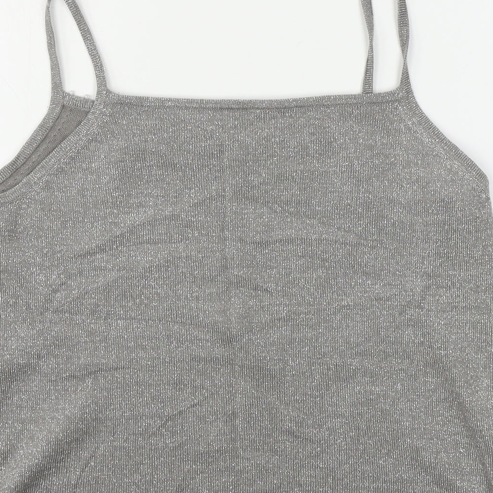 Marks and Spencer  Womens Grey   Basic T-Shirt Size 16