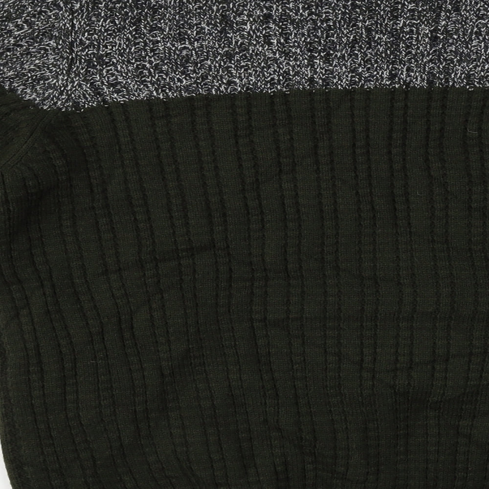 George  Mens Green   Pullover Jumper Size L
