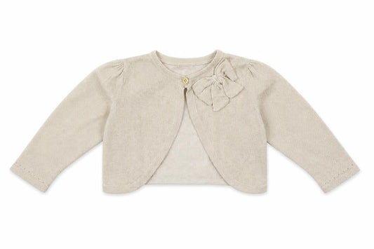Marks & Spencer  Girls Beige   Wrap Jumper Size 4-5 Years