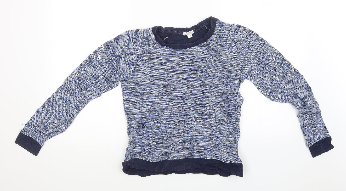 Gap Mens Blue  Knit Pullover Sweatshirt Size XS
