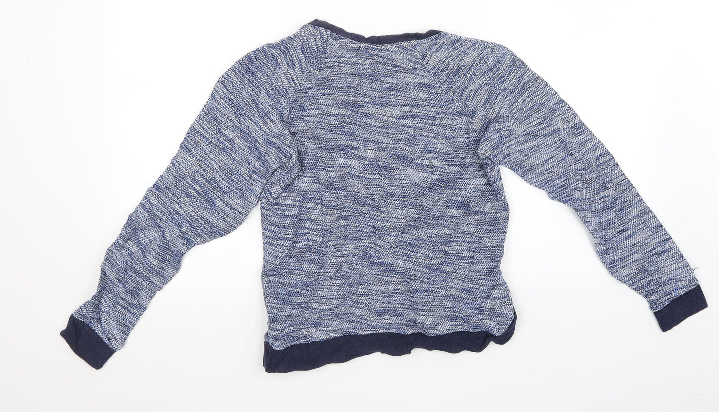 Gap Mens Blue  Knit Pullover Sweatshirt Size XS