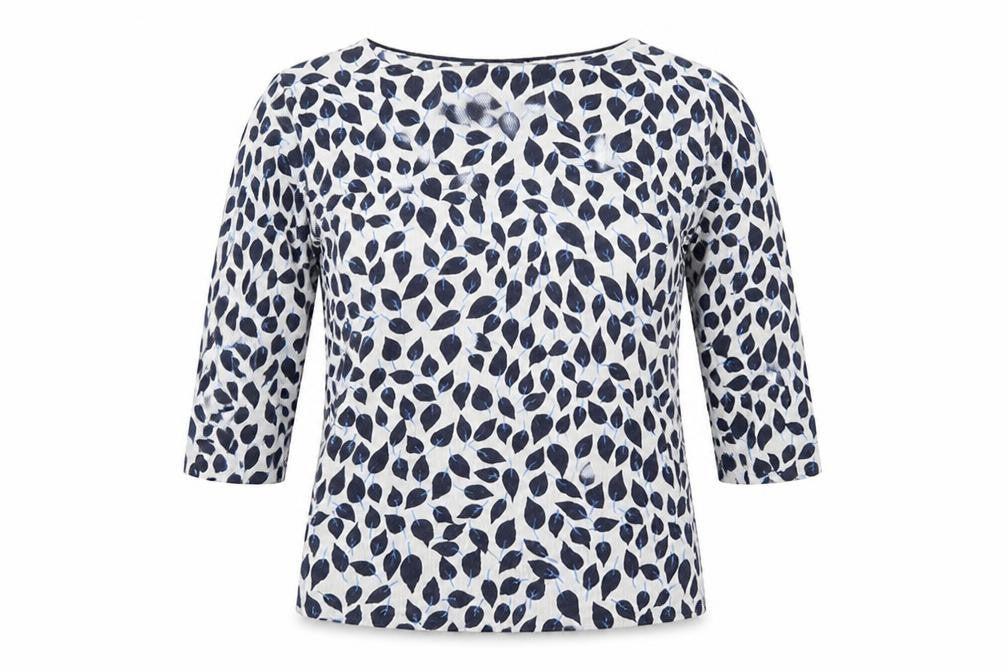 Debenhams Womens White Polka Dot Knit Pullover Sweatshirt Size 14