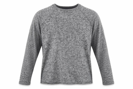 Cedar Wood State Mens Grey  Knit Pullover Sweatshirt Size XL