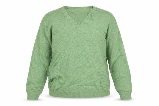 Marks and Spencer Womens Green  Knit Pullover Sweatshirt Size S
