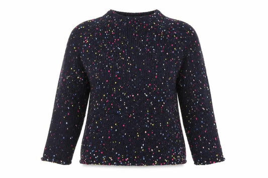 NEXT Womens Black  Knit Pullover Sweatshirt Size L