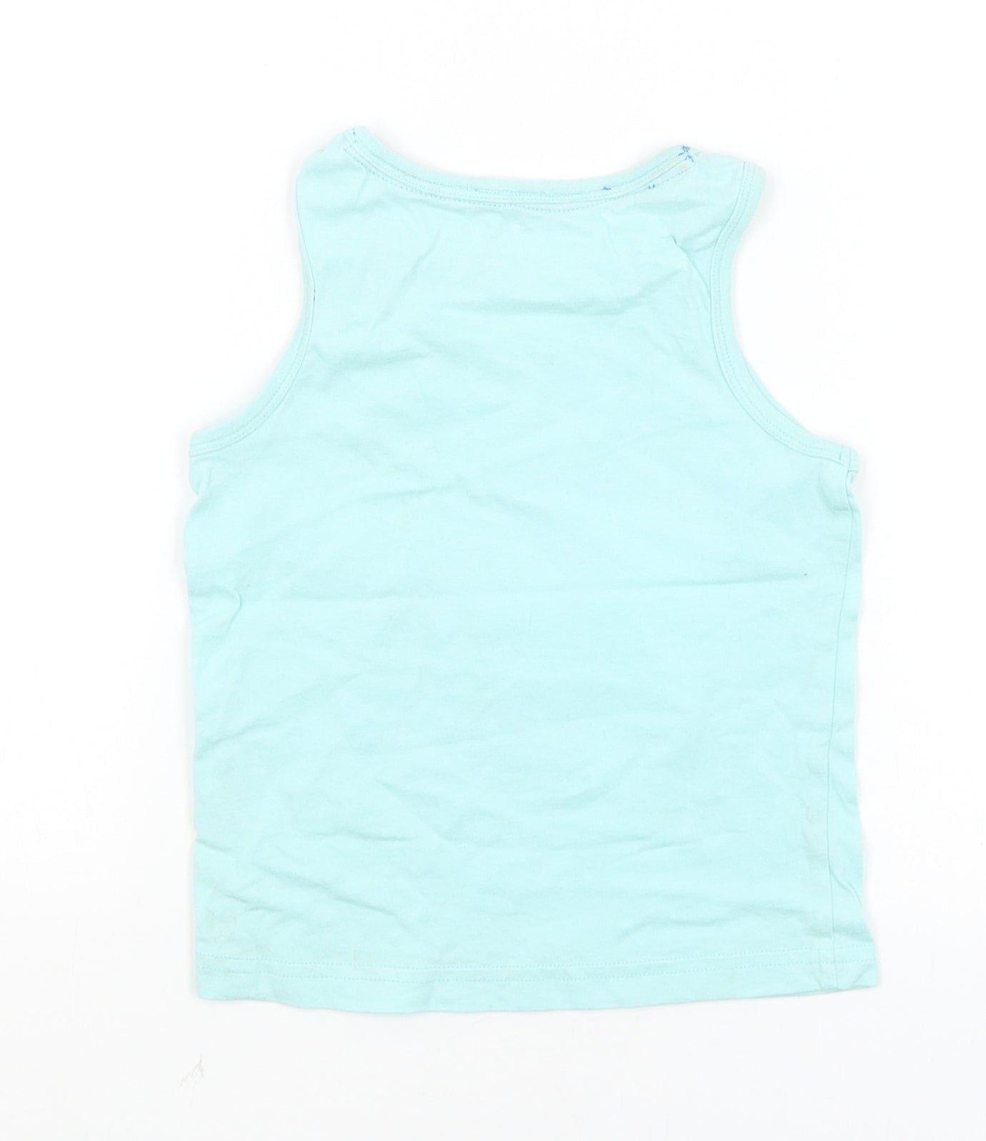 Nutmeg Girls Blue   Basic Tank Size 2-3 Years  - Cool Dude