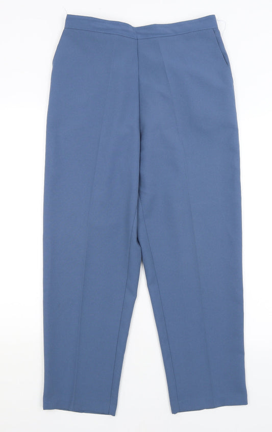 Saira Womens Blue   Trousers  Size 16 L27 in
