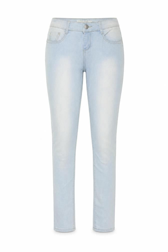 Seven Days Womens Blue  Denim Skinny Jeans Size 42 L31 in