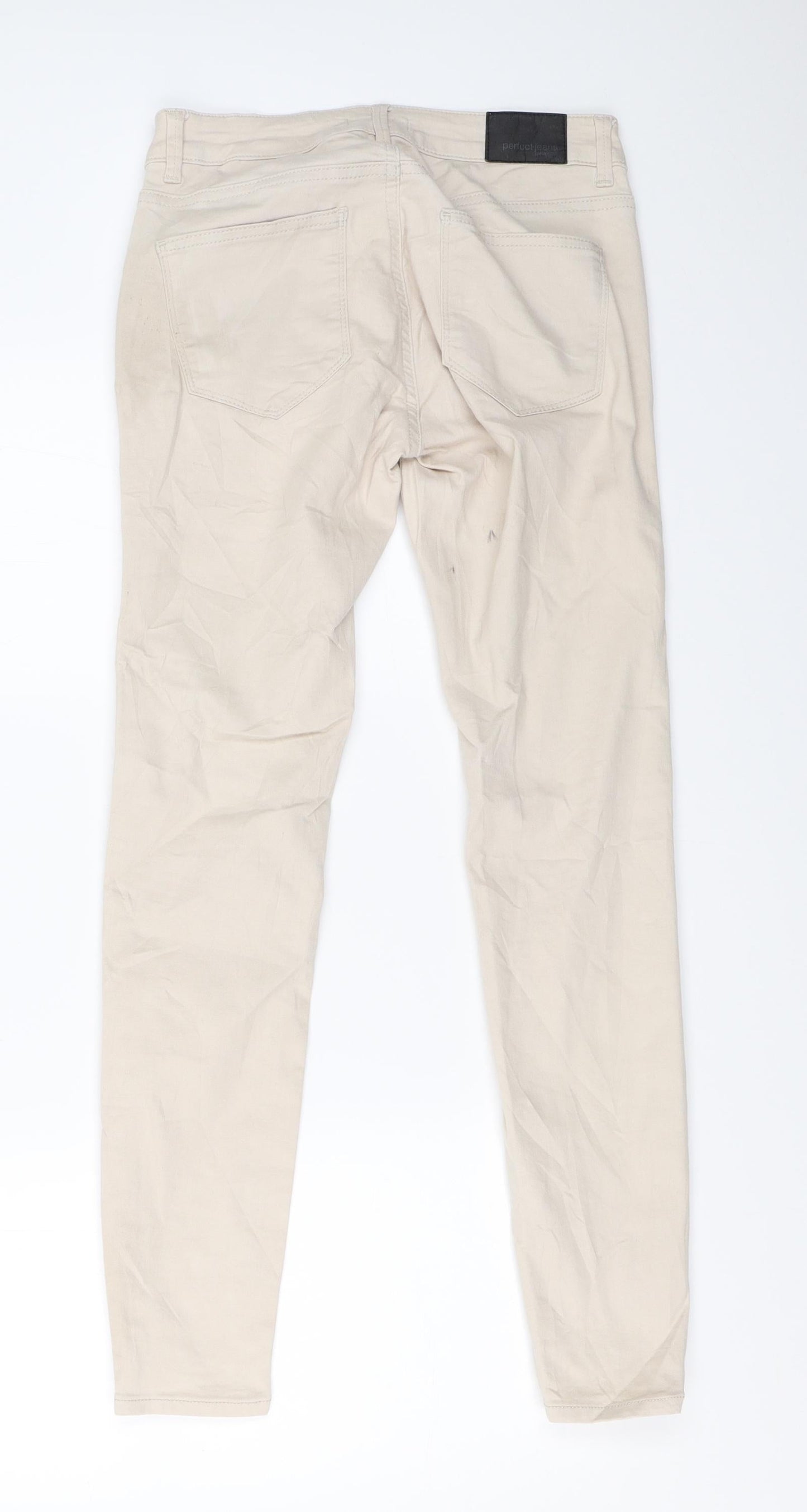 Gina Tricot Womens Beige   Skinny Jeans Size 36 L28.5 in