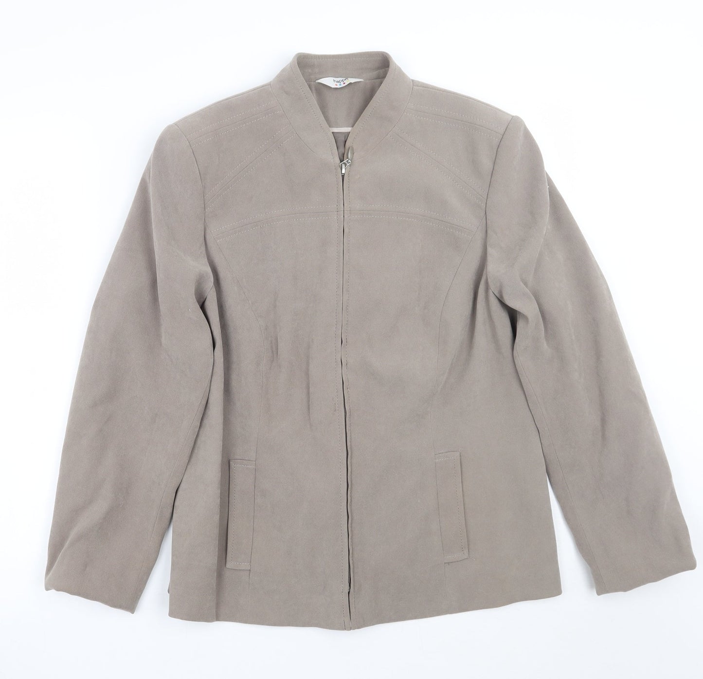 Happit Womens Grey   Jacket Coat Size 14