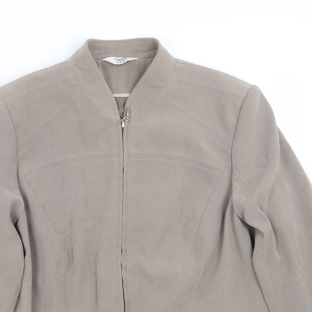 Happit Womens Grey   Jacket Coat Size 14