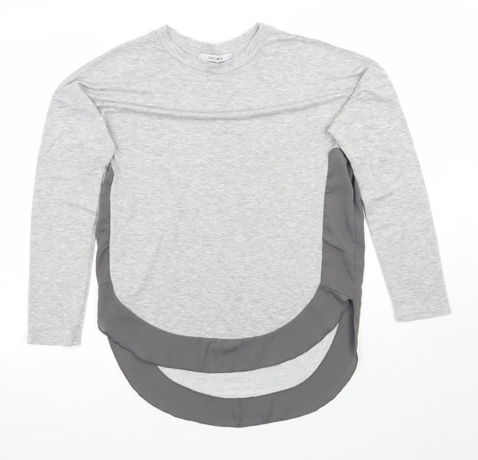 COIN 1804 Womens Grey   Basic T-Shirt Size M