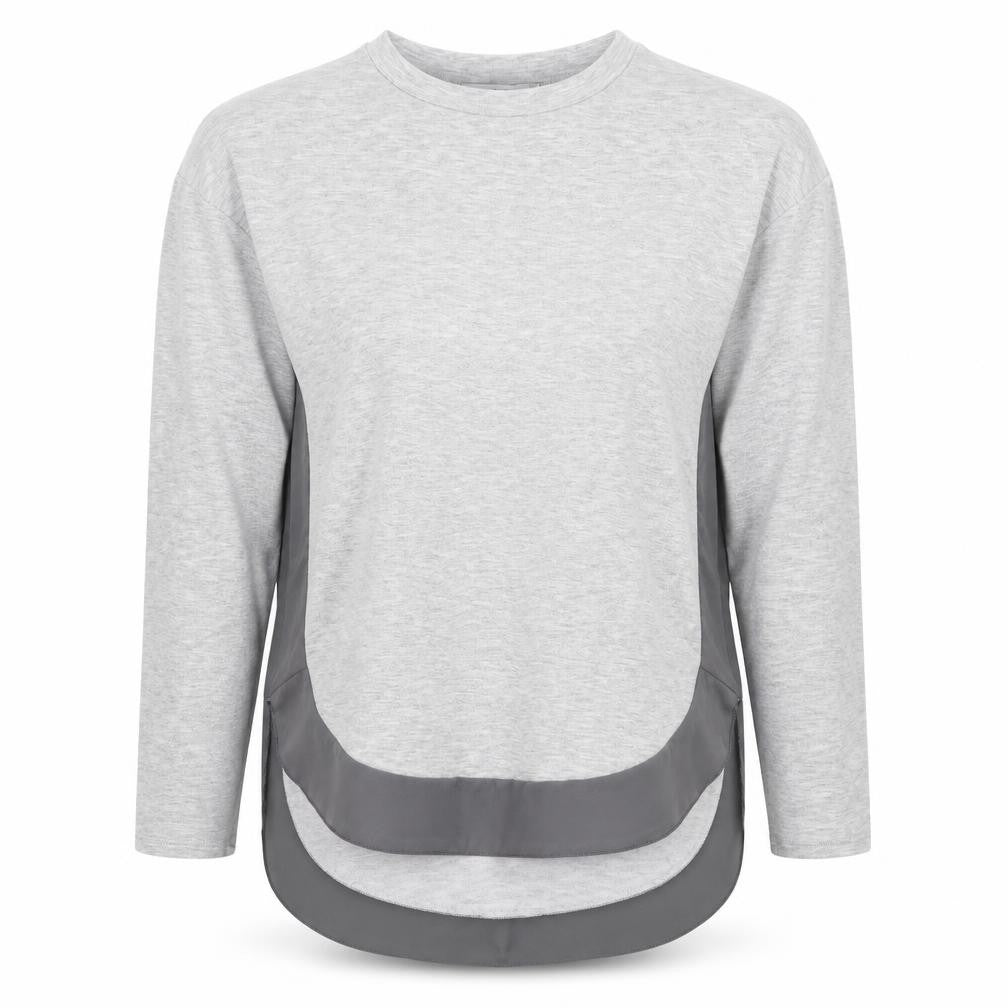 COIN 1804 Womens Grey   Basic T-Shirt Size M