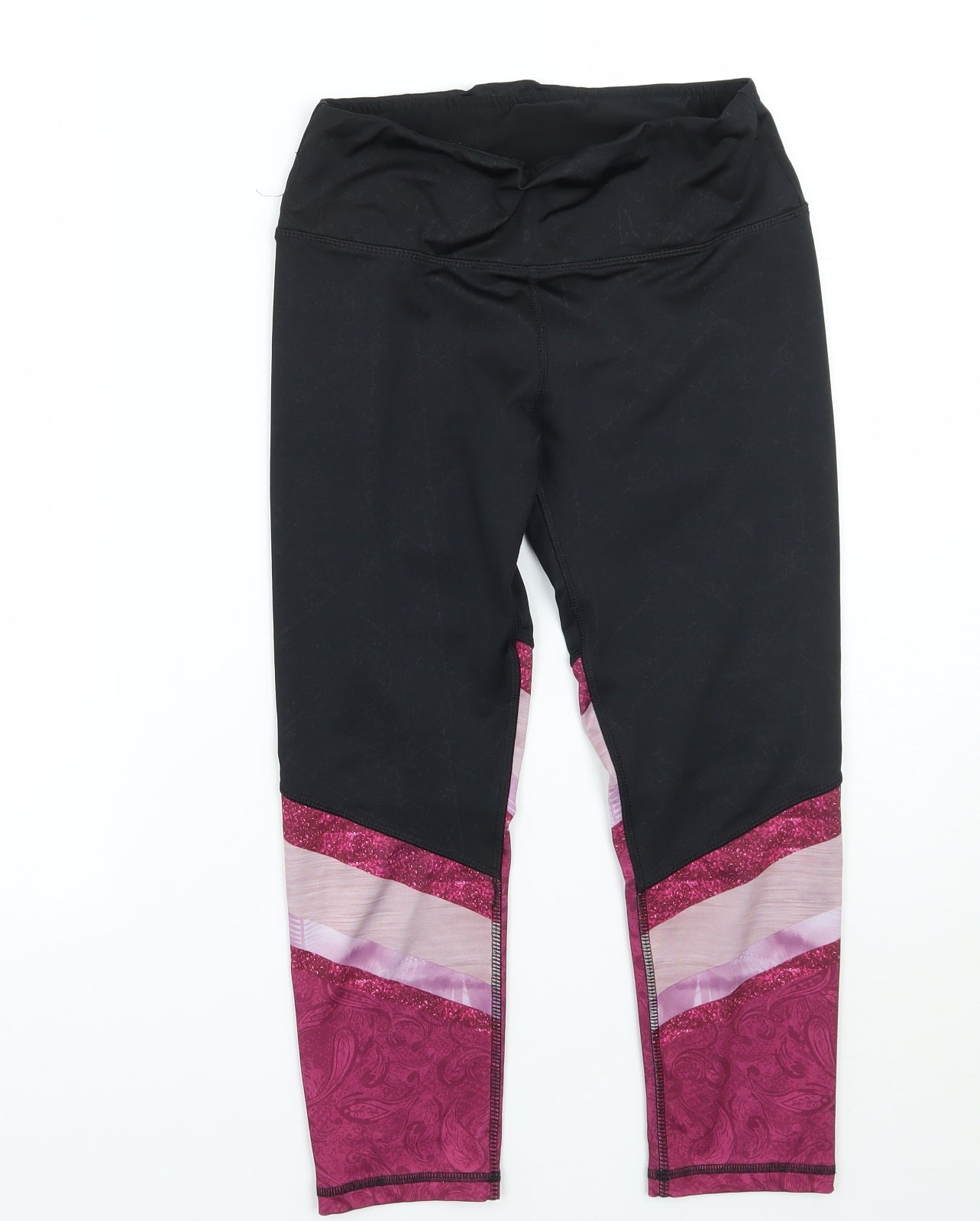 RBX Womens Black   Capri Leggings Size XS L20 in