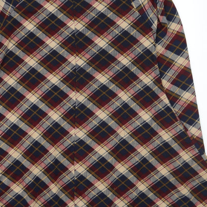 AX Paris Womens Blue Check  A-Line  Size 12