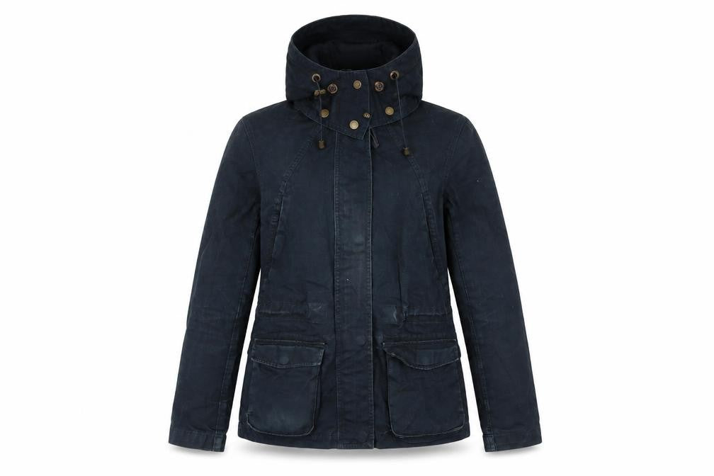 H&M Womens Blue   Windbreaker Jacket Size 6