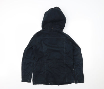 H&M Womens Blue   Windbreaker Jacket Size 6