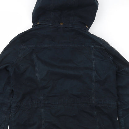 H&M Womens Blue   Windbreaker Jacket Size 6