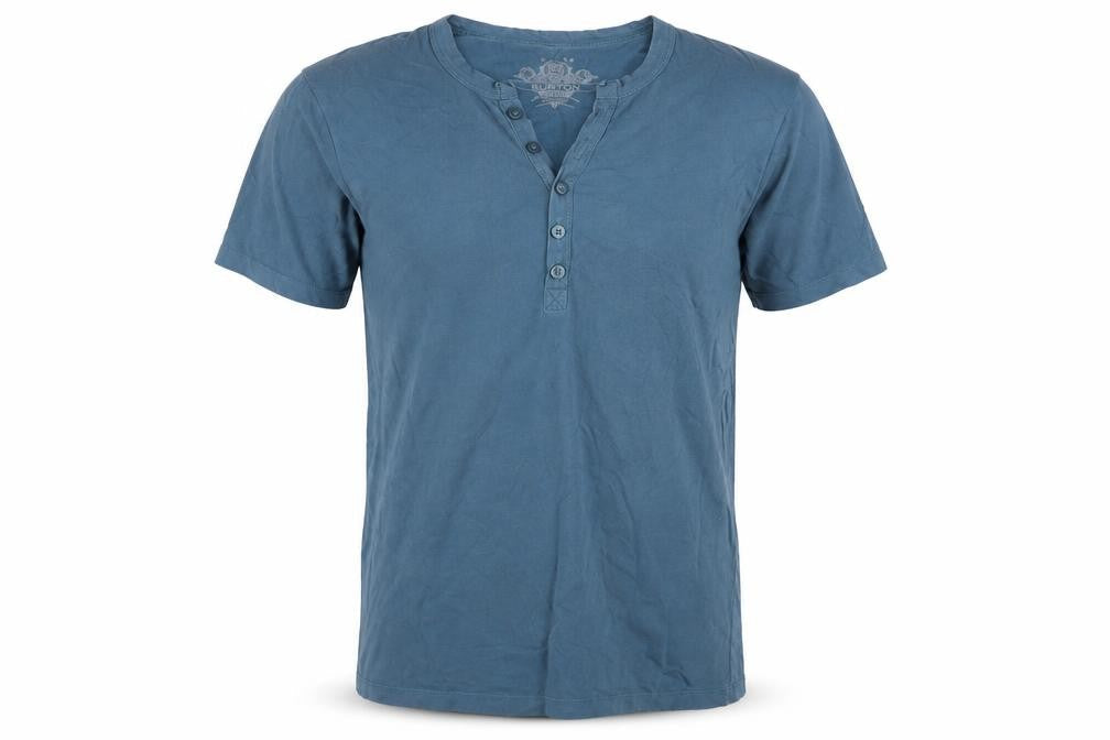 Burton Mens Blue    Polo Size S