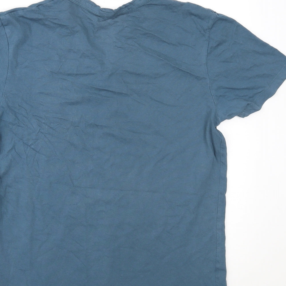 Burton Mens Blue    Polo Size S