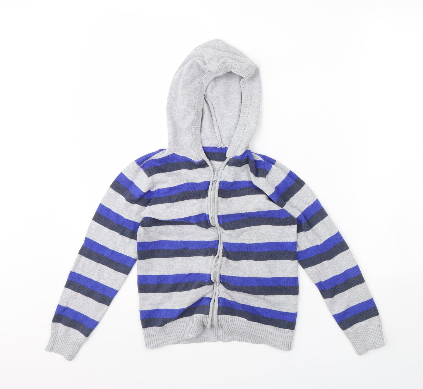 Cherokee Boys Blue Striped  Jacket  Size 7 Years