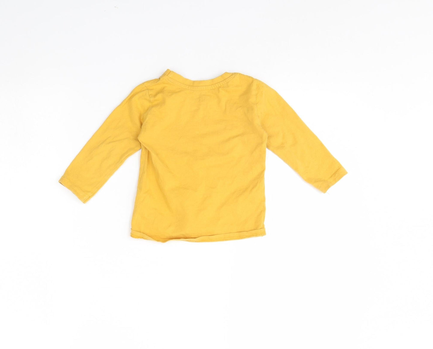 Primark Baby Yellow   Pullover Blouse Size 12 Months  - mummy's superstar