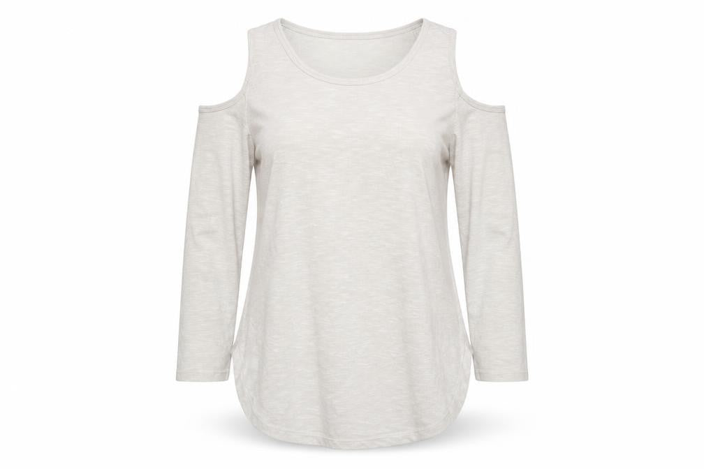 Select Womens Beige   Basic Blouse Size 12