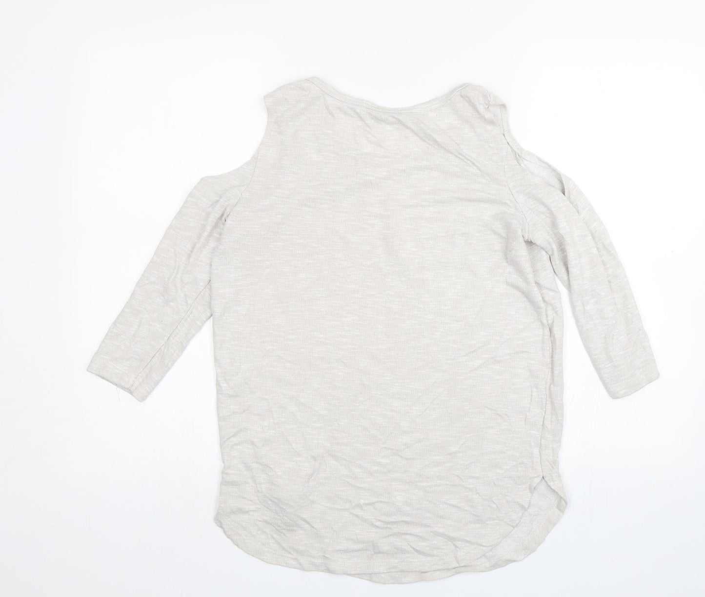 Select Womens Beige   Basic Blouse Size 12
