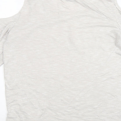 Select Womens Beige   Basic Blouse Size 12
