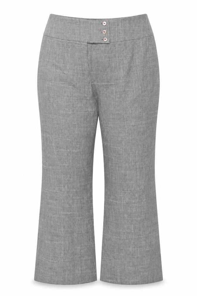 F&F Womens Grey   Dress Pants Trousers Size 18 L30 in