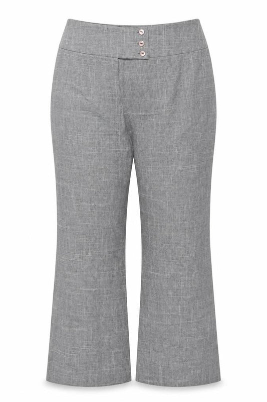 F&F Womens Grey   Dress Pants Trousers Size 18 L30 in