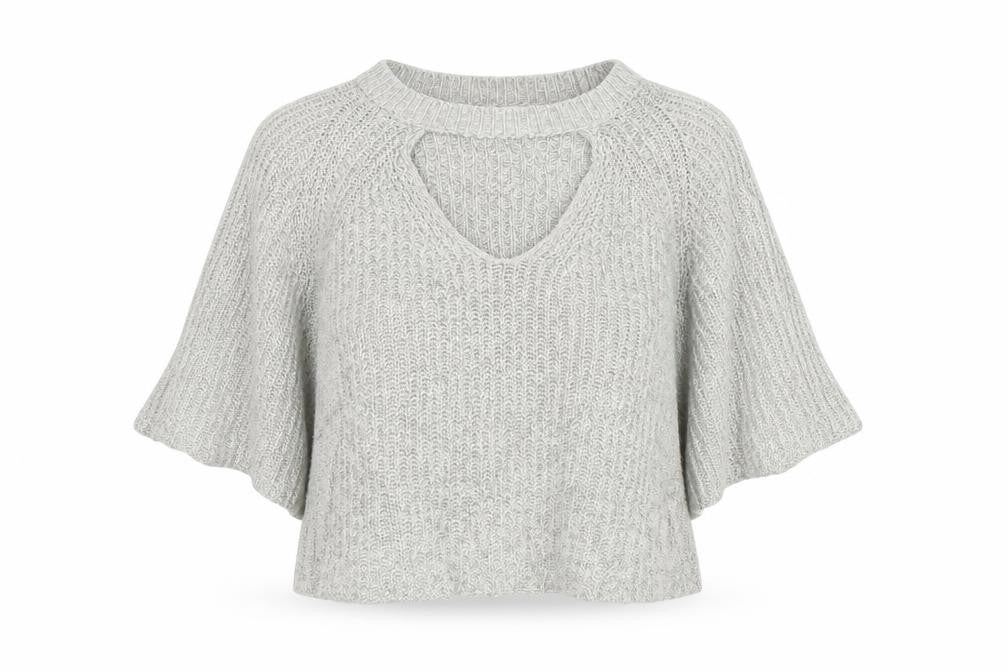 Silence + Noise Womens Grey   Pullover Jumper Size L