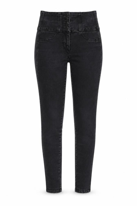 Next Womens Black  Denim Skinny Jeans Size 28 in L27 in