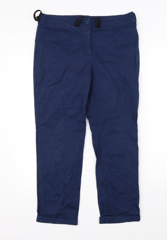 Kumu Womens Blue   Trousers  Size 12 L24 in