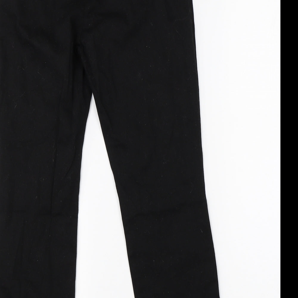 Wallis Womens Black   Dress Pants Trousers Size 10 L21 in