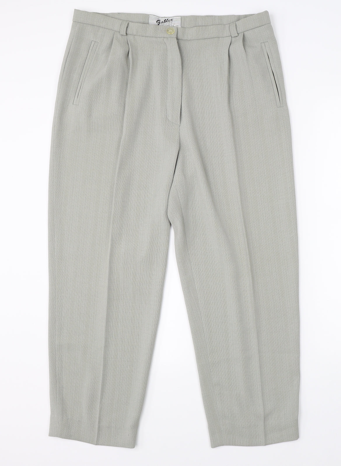 Gabler Womens Green   Dress Pants Trousers Size 20 L22 in
