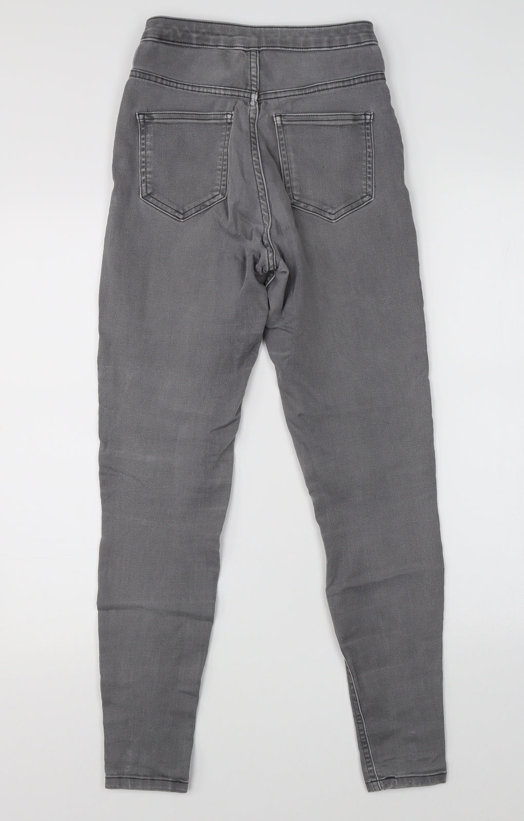 Marks & Spencer Womens Grey  Denim Skinny Jeans Size 8 L26 in