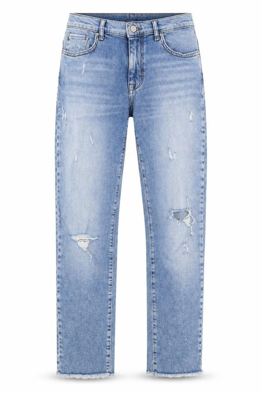 Only Womens Blue  Denim Straight Jeans Size 26 in L32 in