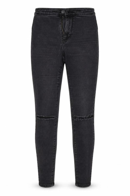 Denim Co Womens Black  Denim Skinny Jeans Size 8 L25 in