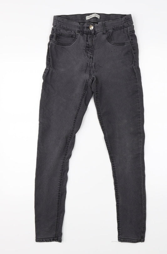 George Womens Black  Denim Jegging Jeans Size S L28 in