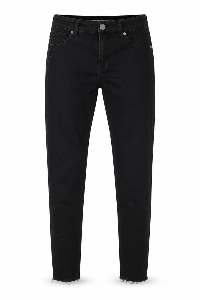 H&M Womens Black  Denim Skinny Jeans Size 6 L25 in