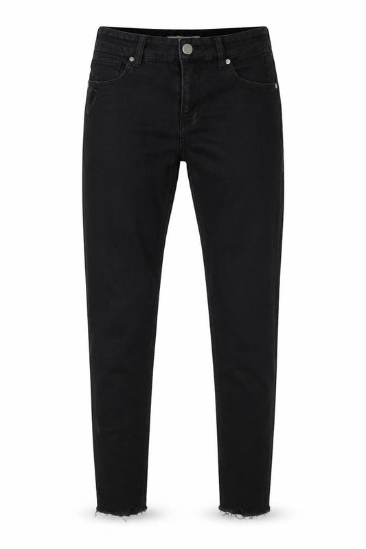 H&M Womens Black  Denim Skinny Jeans Size 6 L25 in